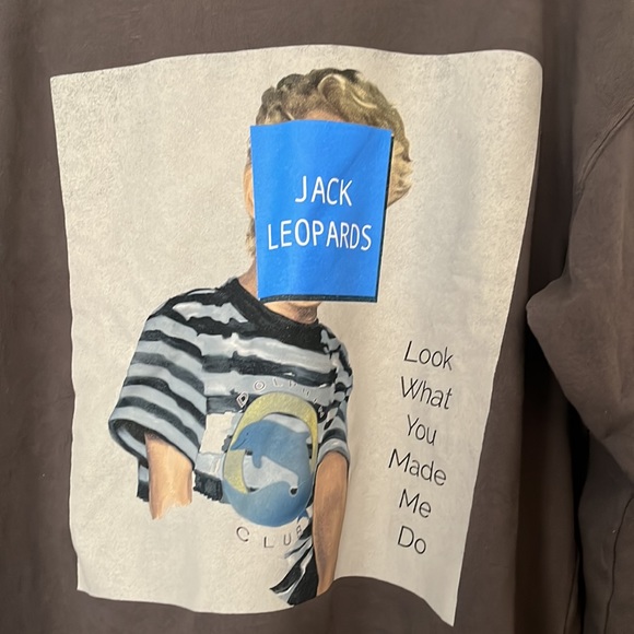 Jack Leopards & The Dolphin Club® Collection Crewneck Sweatshirt Taylor Swift - Picture 4 of 7